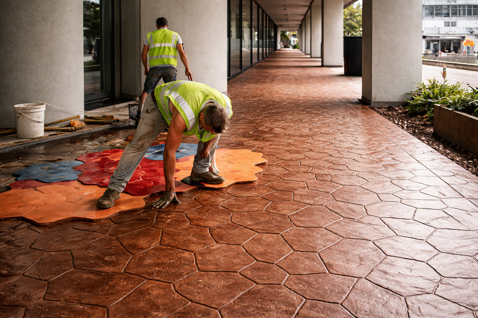 Stamped & Decorative Patios project 1